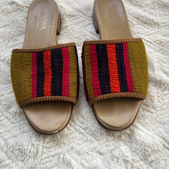 Artemis Design Co Kilim Slip-On Slide Sandals - Picture 2 of 9